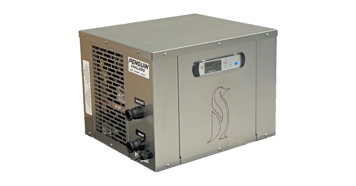 Industrial Penguin branded chiller unit.