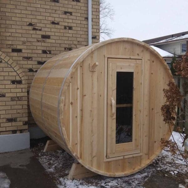 CT Harmony 4 Person Barrel Outside Sauna