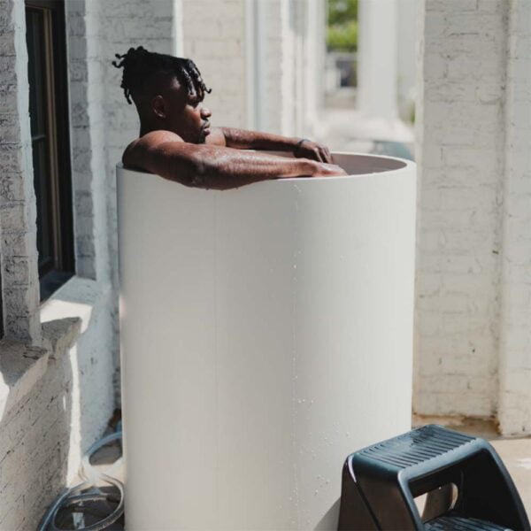 Cold Life Steel Outdoor Barrel Ice Bath