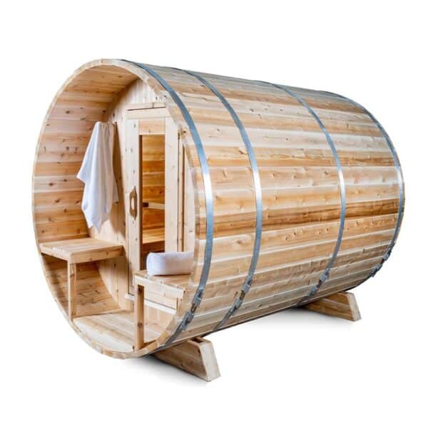 Dundalk CT Serenity Cedar Barrel Sauna CTC2245W