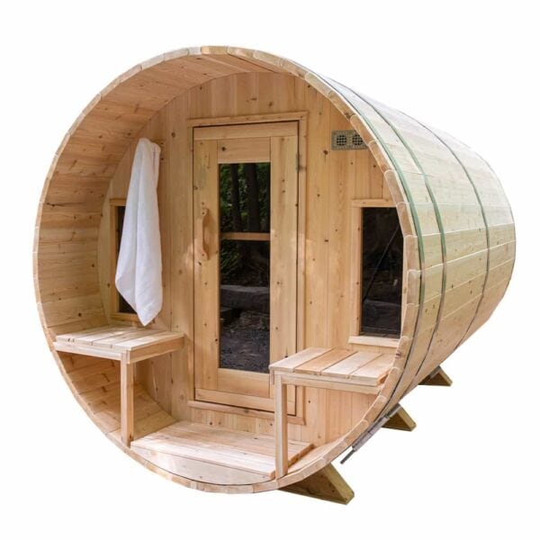 Dundalk CT Tranquility 6 Person Barrel Sauna CTC2345W