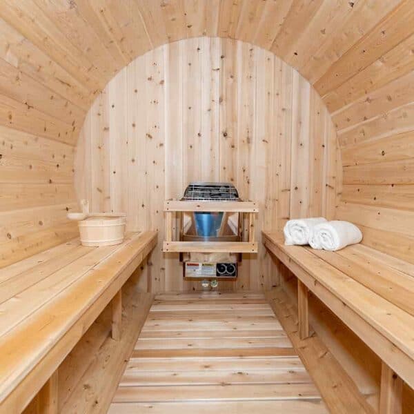 Dundalk CT Tranquility Barrel Sauna Cedar Interior.jpg