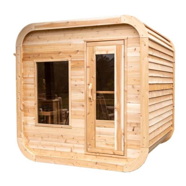 Dundalk Canadian Timber Luna Outdoor Sauna CTC22LU