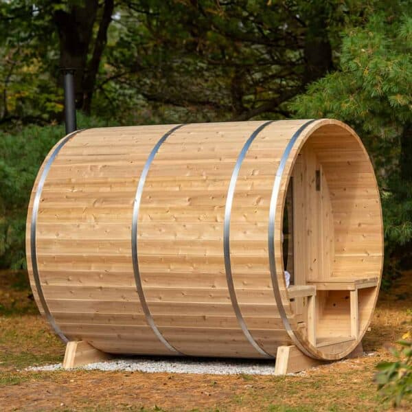 Dundalk Canadian Timber Serenity 6 Person Barrel Sauna