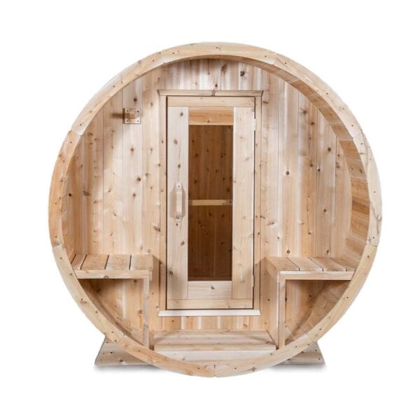 Dundalk Canadian Timber Serenity Barrel Sauna CTC2245W