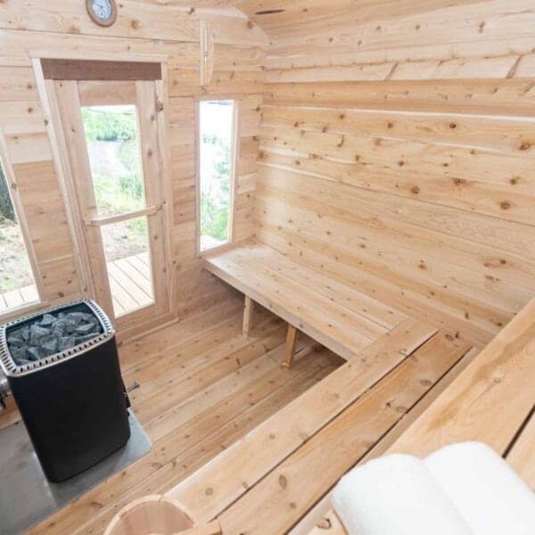 Dundalk Leisurecraft Georgian Cabin Sauna Large CTC88W