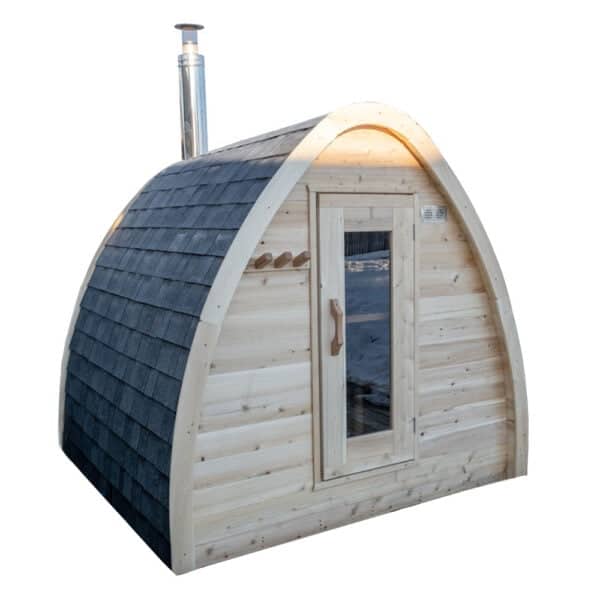 dundalk leisurecraft minipod outdoor sauna ctc77mw