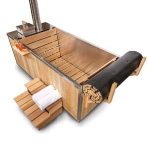 Dundalk Starlight wood burning hot tub kit Interior