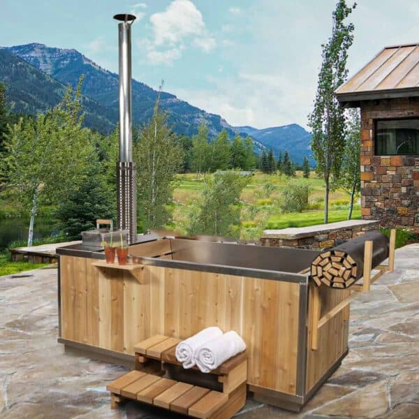 Dundalk wood burning hot tub - Starlight Tub