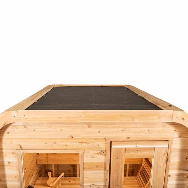 Leisurecraft CT Luna Outdoor 3 Person Sauna Roof