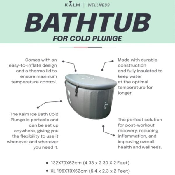 Kalm Inflatable Cold Plunge Info