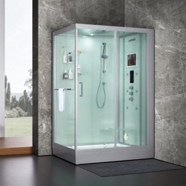 Maya Bath Anzio Steam Shower White