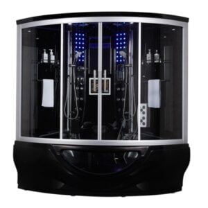 Maya Bath Black Platinum Superior Steam Shower