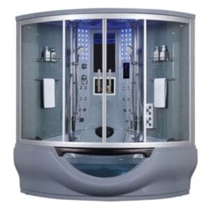 Maya Bath Grey Platinum Superior Steam Shower