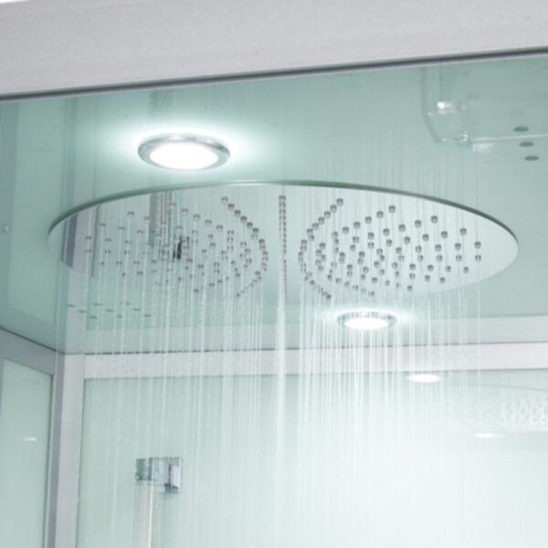 Maya Bath Platinum Arezzo Steam Shower Large Shower Head