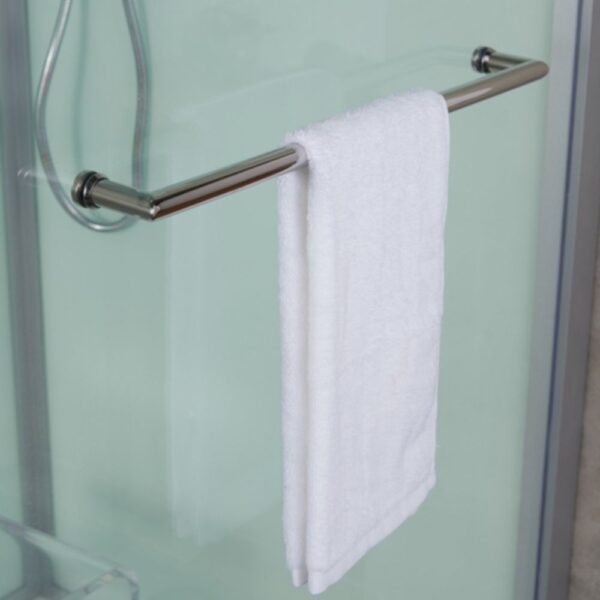 Maya Bath Platinum Arezzo Steam Shower Towel Rack