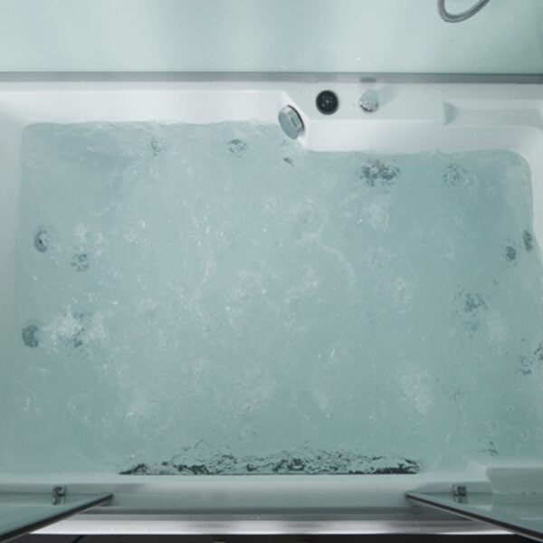 Maya Bath Platinum Catania Steam Shower Filled Tub