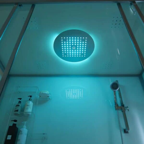 Maya Bath Platinum Catania Steam Shower Lights