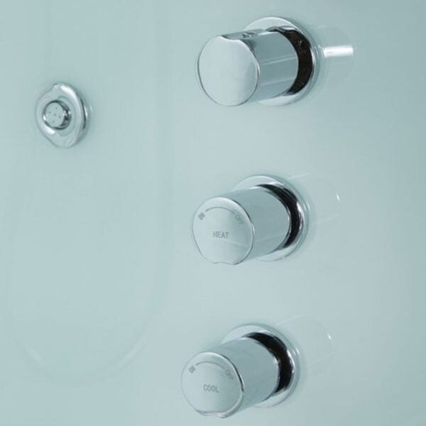 Maya Bath Platinum Catania Steam Shower Temp Controls