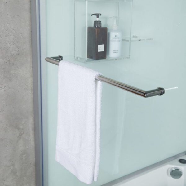 Maya Bath Platinum Catania Steam Shower Towel Rack