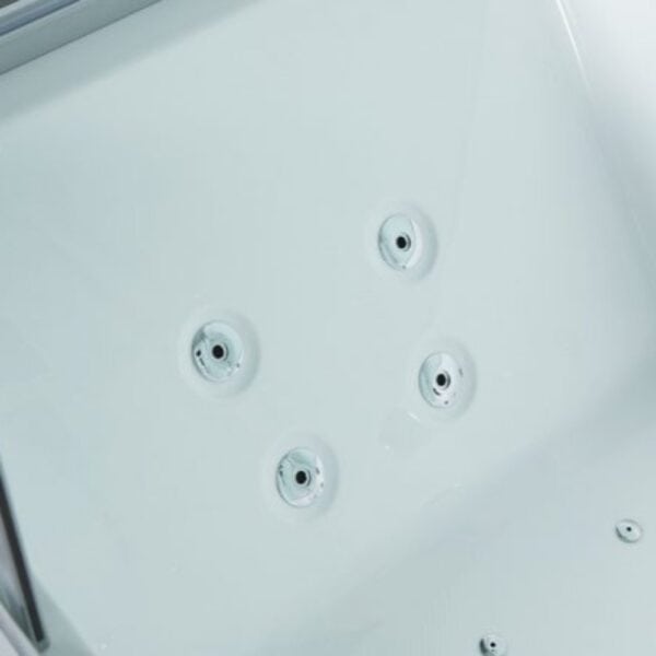 Maya Bath Platinum Catania Steam Shower Tub Jets