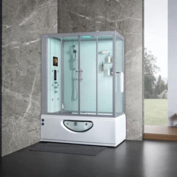 Maya Bath Platinum Catania Steam Shower White