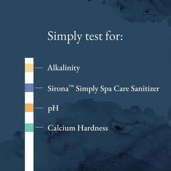 Sirona Simply Test Strips - Test For Alkalinity, pH, Calcium