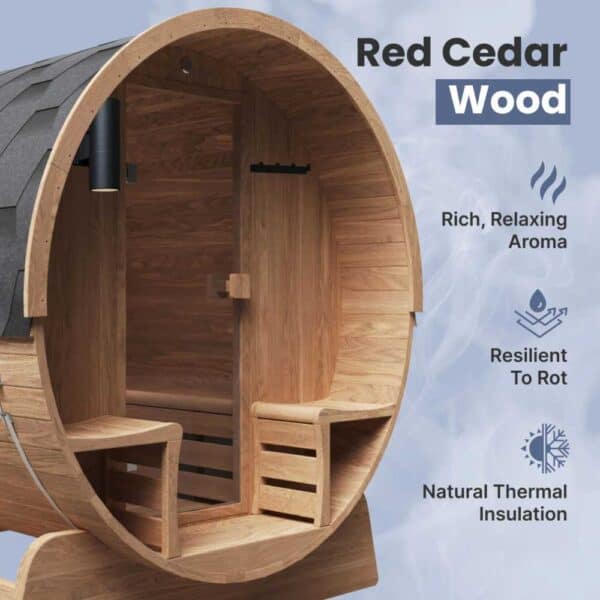 Aleko Rustic red Cedar Benefits