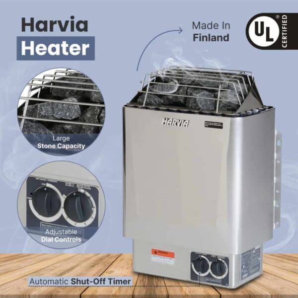 Harvia Heater Features