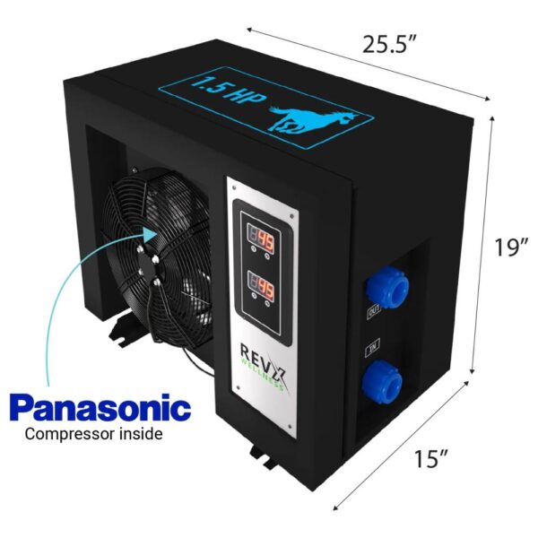 RevX Wellness 1.5 HP Water Chiller