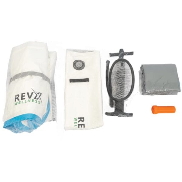 RevX Wellness Deluxe Cold Plunge Bundle Unboxed