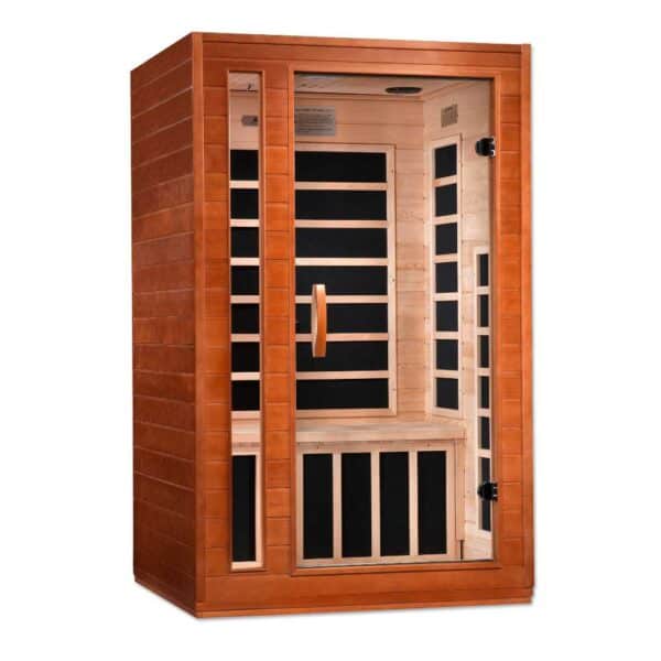 Dynamic Cordoba 2 person low emf infared sauna on white background