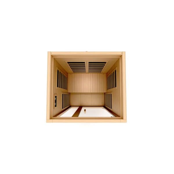 top view of the Dynamic Gracia Infared Sauna