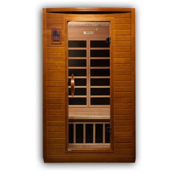 front view of the Dynamic Saunas Versailles Infared sauna