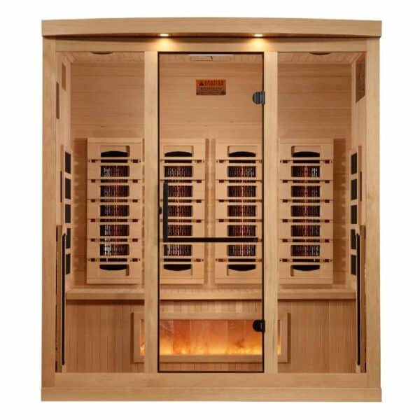 Golden Designs Full Spectrum GDI-8040-03 Sauna Front View