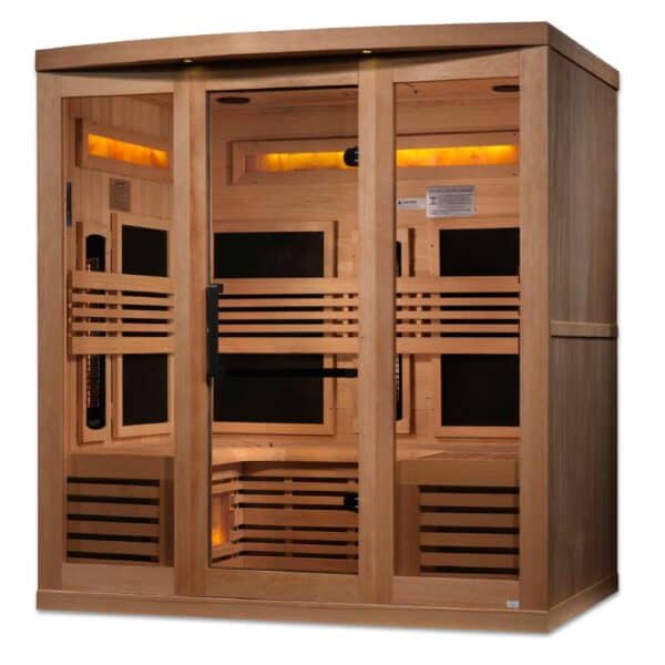 Golden Designs GDI-8260-01 Infared Sauna angled right view