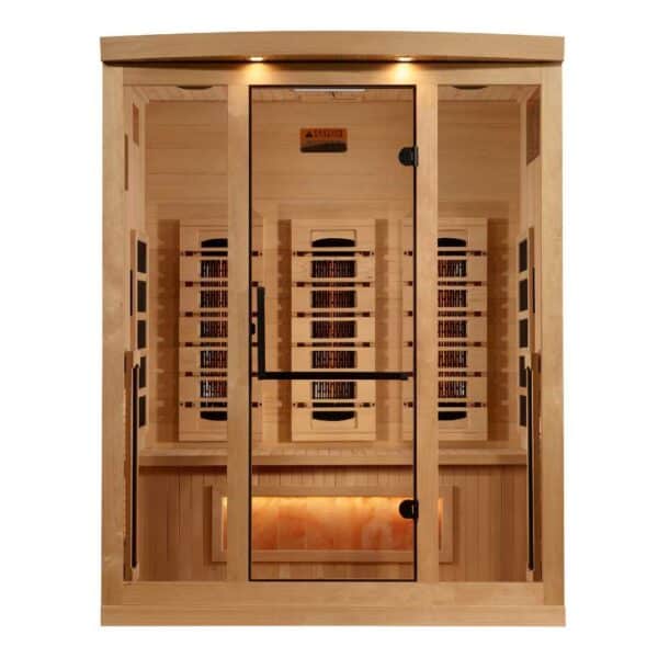 Golden Designs GDI-8030-03 Sauna Front View