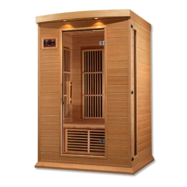 maxxus 2 person sauna on white background - left