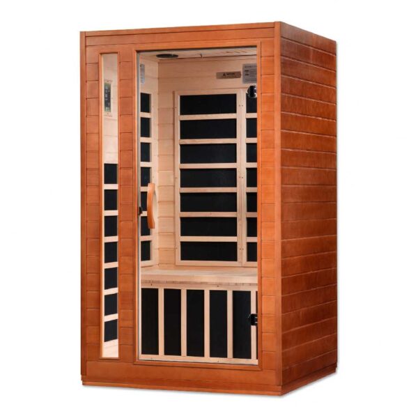 Dynamic Cordoba 2 person Low EMF FAR sauna on white background - right