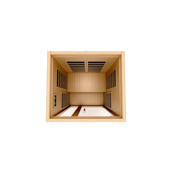 top view of the Dynamic Gracia Infrared Sauna