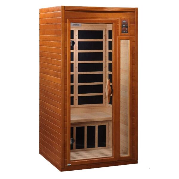 dynamic barcelona Ultra Low EMF FAR infrared sauna on white background - right