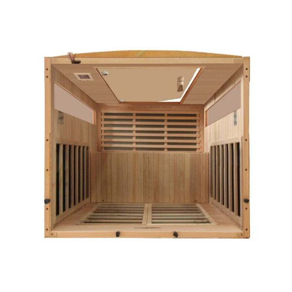 top view of the Dynamic Versailles Infrared Sauna